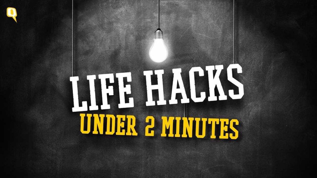SIMPLE LIFE HACKS YOU SHOULD KNOW