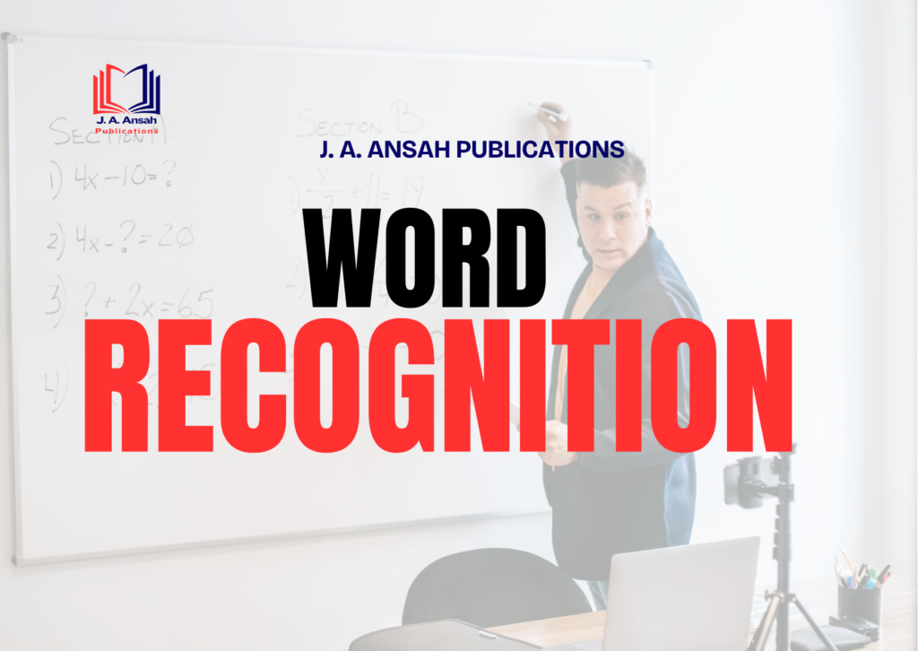 WORD RECOGNITION
