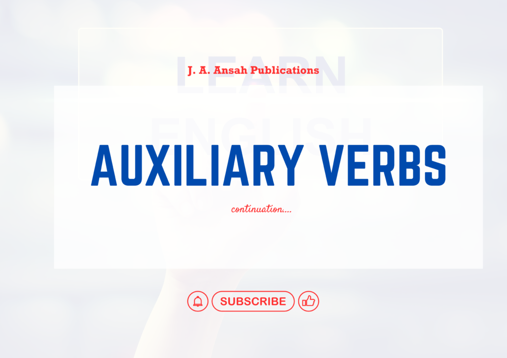 AUXILIARY VERBS-Uses of Shall, Will and Should