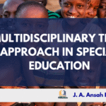MULTIDISCIPLINARY TEAM APPROACH IN SPECIAL EDUCATION